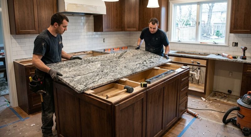 Granite Countertop Installation in Marin County, CA